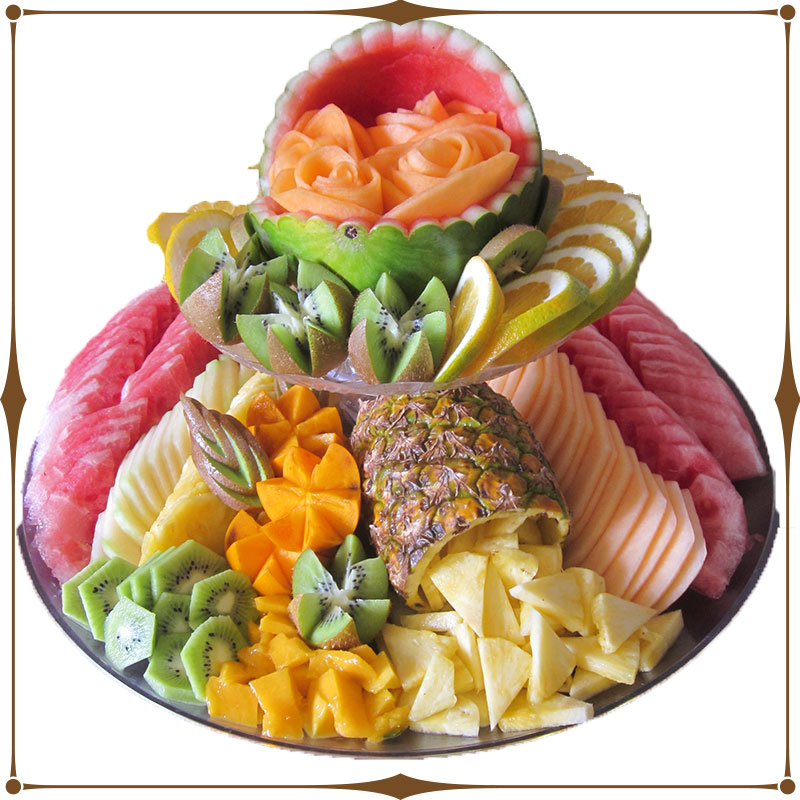 Double Layer Dish Drainer Plate - Vegetable Fruit Tray, Baby